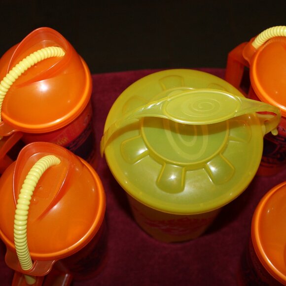 2016 DollyWood Souvenir Pack - 4 Cups and Popcorn Bucket - Lightning Rod - Picture 11 of 11